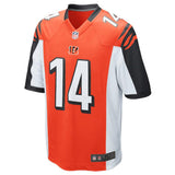 Mens Cincinnati Bengals Andy Dalton Orange Alternate Game Jersey