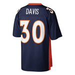 Men's Denver Broncos Terrell Davis Mitchell & Ness Navy Retired Player Jersey