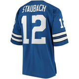 Men's Dallas Cowboys Roger Staubach Mitchell & Ness Blue 1971  Retired Player Jersey