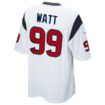 Mens Houston Texans JJ Watt White Game Jersey