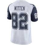 Men's Dallas Cowboys Jason Witten White Vapor Untouchable Color Rush Limited Player Jersey