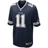 Men's Dallas Cowboys Cole Beasley Navy Game Jersey