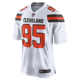 Men's Cleveland Browns Myles Garrett White Game Jersey