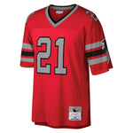 Men's Atlanta Falcons Deion Sanders Mitchell & Ness Red Retired Player Jersey