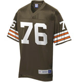 Men's Cleveland Browns Lou Groza NFL Pro Line Brown Retired Player Jersey