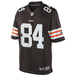 Men's Cleveland Browns Historic Logo Jordan Cameron Brown Limited Jersey