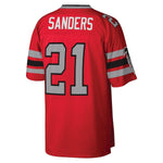 Men's Atlanta Falcons Deion Sanders Mitchell & Ness Red Retired Player Jersey