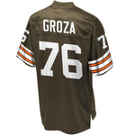 Men's Cleveland Browns Lou Groza NFL Pro Line Brown Retired Player Jersey