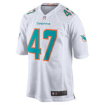 Men's Miami Dolphins Kiko Alonso White New 2018 Game Jersey