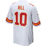 Men's Kansas City Chiefs Tyreek Hill White Game Jersey