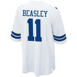 Men's Dallas Cowboys Cole Beasley Nike White Game Jersey