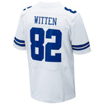 Mens Dallas Cowboys Jason Witten  White Elite Jersey