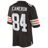 Men's Cleveland Browns Historic Logo Jordan Cameron Brown Limited Jersey