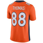 Men's Denver Broncos Demaryius Thomas Orange Vapor Untouchable Limited Player Jersey