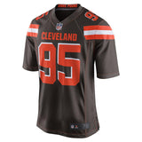 Men's Cleveland Browns Myles Garrett Brown Game Jersey