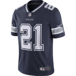 Men's Dallas Cowboys Ezekiel Elliott Navy Vapor Untouchable Limited Player Jersey