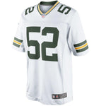 Men's Green Bay Packers Clay Matthews WHITE Team Color Limited Jersey