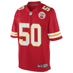 Men's Kansas City Chiefs Justin Houston Red Team Color Limited Jersey