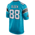 Men's Carolina Panthers Greg Olsen Blue Game Jersey