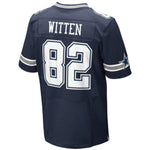 Mens Dallas Cowboys Jason Witten Navy Blue Elite Jersey