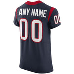 Men's Houston Texans  Navy Vapor Untouchable Custom Elite Jersey