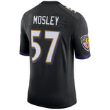 Men's Baltimore Ravens C.J. Mosley Black Speed Machine Limited Player Jersey