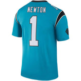 Men's Carolina Panthers Cam Newton Blue Color Rush Legend Jersey