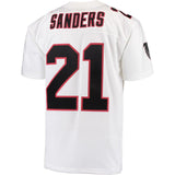 Men's Atlanta Falcons Deion Sanders Mitchell & Ness White 1992 Retired Player Jersey