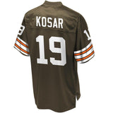 Men's Cleveland Browns Bernie Kosar NFL Pro Line Brown Retired Player Jersey