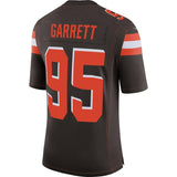 Men's Cleveland Browns Myles Garrett Brown Speed Machine Limited Jersey