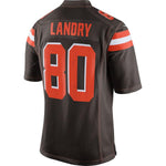 Men's Cleveland Browns Jarvis Landry  Brown Game Jersey