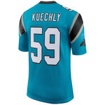 Men's Carolina Panthers Luke Kuechly Blue Classic Limited Player Jersey