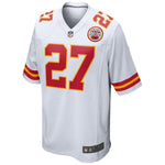 Men's Kansas City Chiefs Kareem Hunt White Game Jersey