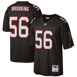 Men's Atlanta Falcons Keith Brooking Mitchell & Ness Black 1998 Retired Player Jersey