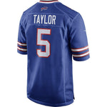 Men's Buffalo Bills Tyrod Taylor Royal Game Jersey