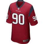 Mens Houston Texans Jadeveon Clowney  Red Alternate Game Jersey