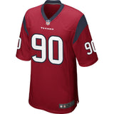 Mens Houston Texans Jadeveon Clowney  Red Alternate Game Jersey