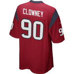 Mens Houston Texans Jadeveon Clowney  Red Alternate Game Jersey