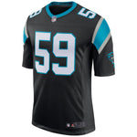 Men's Carolina Panthers Luke Kuechly Black Classic Limited Player Jersey