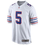 Men's Buffalo Bills Tyrod Taylor White Alternate Game Jersey