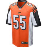 Men's Cincinnati Bengals Vontaze Burfict Orange Game Jersey