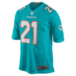 Men's Miami Dolphins Frank Gore Aqua New 2018 Game Jersey