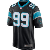 Men's Carolina Panthers Kawann Short Black Game Jersey