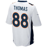 Mens Denver Broncos DeMaryius Thomas White Game Jersey