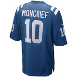 Mens Indianapolis Colts Donte Moncrief Royal Game Jersey