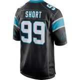 Men's Carolina Panthers Kawann Short Black Game Jersey