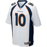 Men's Denver Broncos Emmanuel Sanders White White Game Jersey