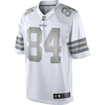 Men's Cleveland Browns Historic Logo Jordan Cameron White Platinum Limited Jersey