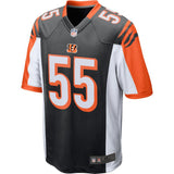 Mens Cincinnati Bengals Vontaze Burfict Black Game Jersey