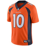 Men's Denver Broncos Emmanuel Sanders Orange Vapor Untouchable Limited Player Jersey